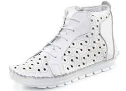 Gemini Bootie mit Knitter-Struktur