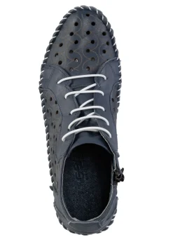 Gemini Bootie mit Knitter-Struktur