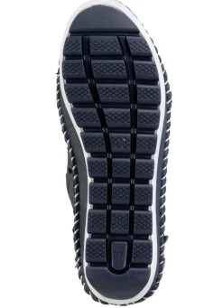 Gemini Bootie mit Knitter-Struktur