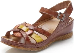 Gemini, klassische Damen-Sandalen, Weite G, mit Gummizug