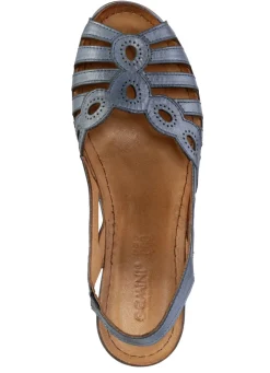 Gemini, klassische Damen-Sandaletten, Weite G, aus Leder