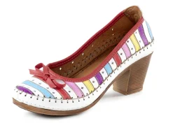 Gemini, modische Damen-Pumps, Weite G, aus Leder