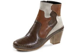 Gemini, modische Damen-Stiefeletten, Winterschuhe, Weite G, mit Reißverschluss