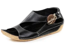 Gemini Sandale aus teils schattiertem Rind-Nappaleder