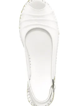 Gemini, schicke Damen-Sandaletten, Weite G, mit Gummizug