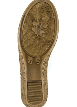 Gemini, schicke Damen-Sandaletten, Weite G, mit Gummizug