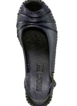 Gemini, schicke Damen-Sandaletten, Weite G, mit Gummizug