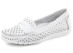 Gemini Slipper aus Nappaleder mit Lederspange