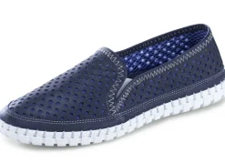 Gemini Slipper mit sommerlich perforiertem Rind-Nappaleder