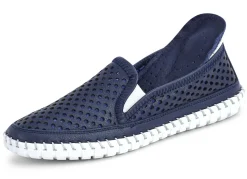 Gemini Slipper mit sommerlich perforiertem Rind-Nappaleder