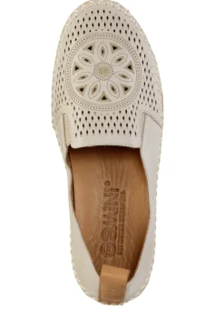 Gemini, sommerliche Damen-Slipper, Weite G, mit herausnehmbarem Fußbett