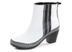 Gemini Stiefelette aus Rind-Nappaleder mit Kontraststreifen