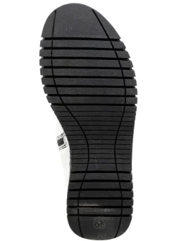 Gemini Stiefelette mit Raffung und dekorativen Knöpfen