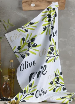 Geschirrtücher, 2er-Set, aus reiner Baumwolle