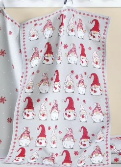 Geschirrtücher mit Wichtelmotiv, 3er-Set