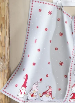 Geschirrtücher mit Wichtelmotiv, 3er-Set