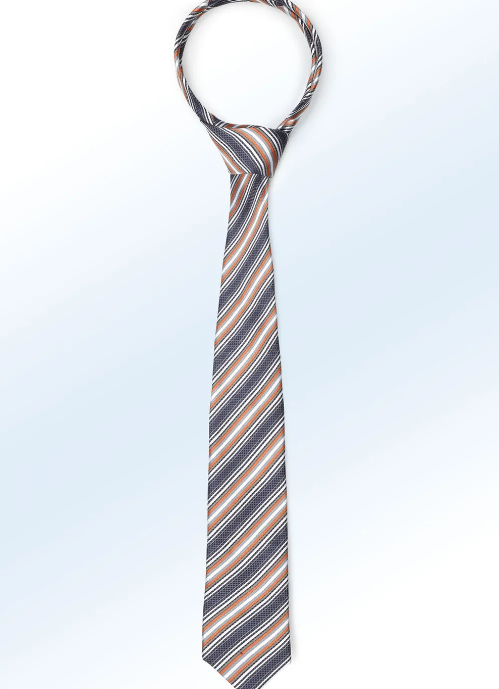 Gestreifte Krawatte in 5 Farben