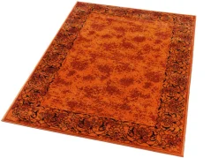 Gewebte Brücken und Teppiche mit Bordüre