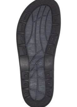 GINO GALANTE, bequeme Herren-Pantoletten, Weite H, mit herausnehmbarem Fußbett