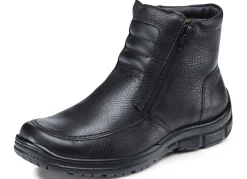 GINO GALANTE, gefütterte Herren-Boots, Winterschuhe, mit Lammfell