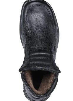 GINO GALANTE, gefütterte Herren-Boots, Winterschuhe, mit Lammfell