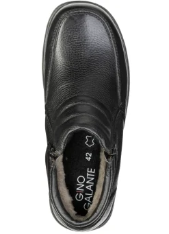 GINO GALANTE, gefütterte Herren-Boots, Winterschuhe, mit Lammfell