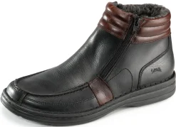 GINO GALANTE, gefütterte Herren-Boots, Winterschuhe, mit herausnehmbarem Fußbett