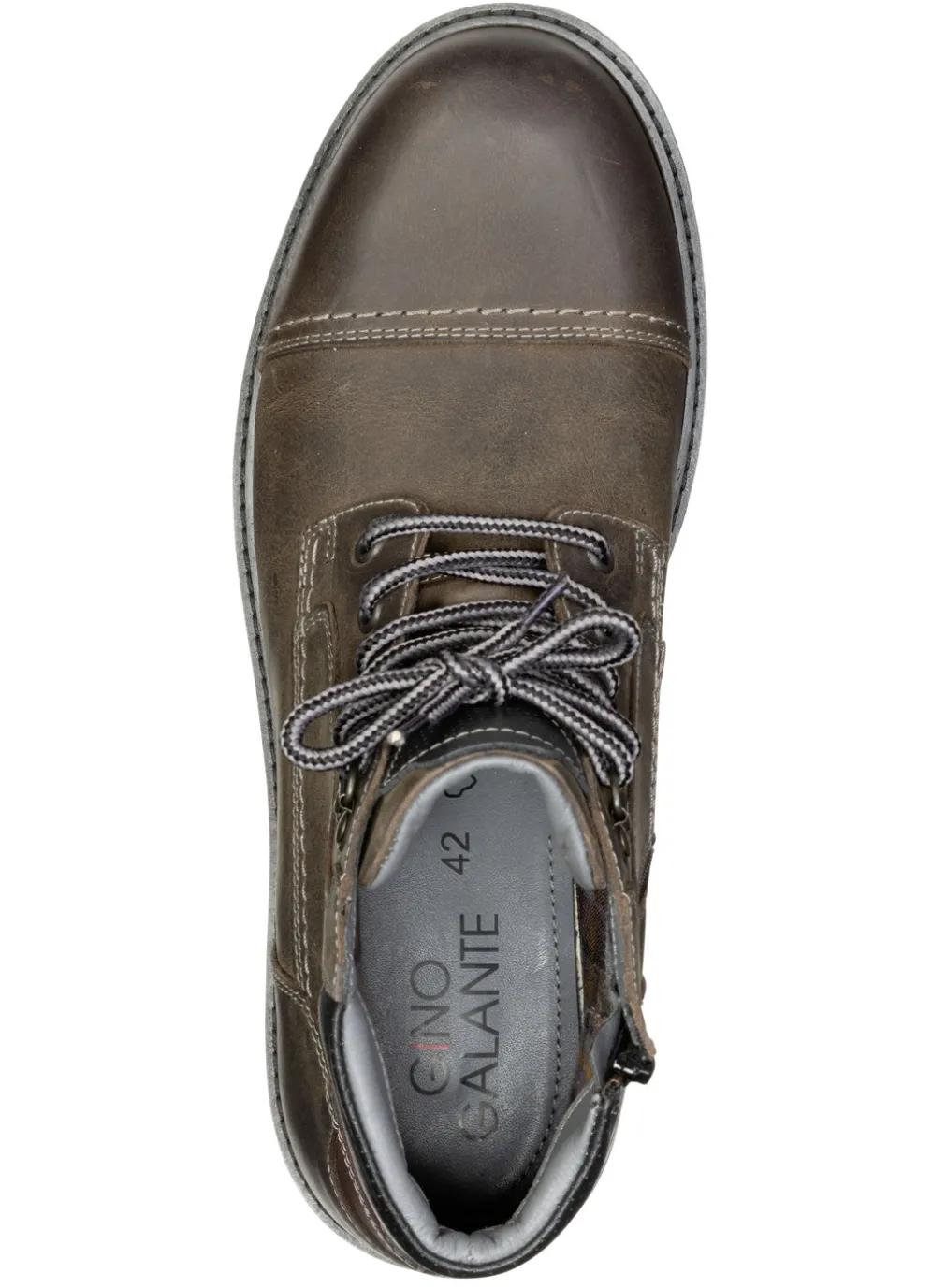 GINO GALANTE, klassische Herren-Stiefeletten, mit Reißverschluss