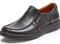 GINO GALANTE, klassische Herren-Slipper, mit herausnehmbarem Fußbett