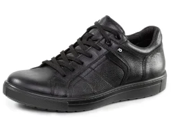 GINO GALANTE Schnürschuh aus Nubukleder mit Kontrastbesätzen