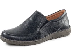 GINO GALANTE Slipper aus genarbtem Nappaleder