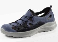 GINO GALANTE Slipper mit elastischer Zierschnürung