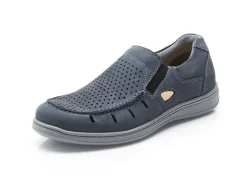 GINO GALANTE, sommerliche Herren-Slipper, mit herausnehmbarem Fußbett