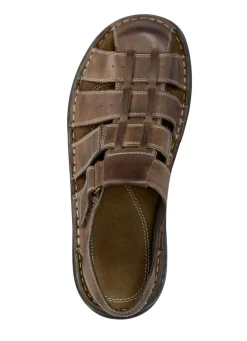 GINO GALANTE, sommerliche Herren-Sandalen, aus Leder