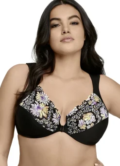 Glamorise Bügel-BH mit Floraldessin