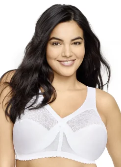 Glamorise Stütz-BH mit Spitze