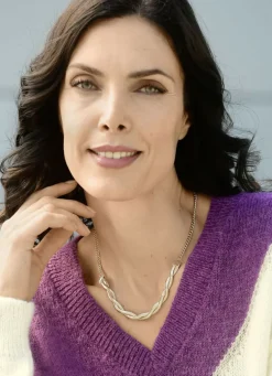 Goldfarbene Schlangenkette