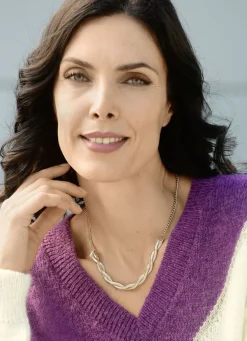 Goldfarbene Schlangenkette