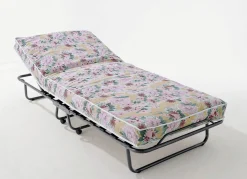 Gästebett mit Lattenrost und 4 Rollen