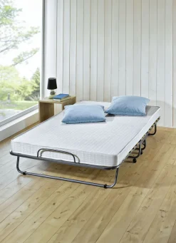 Gästebett mit Metallrahmen und Aufstellautomatik