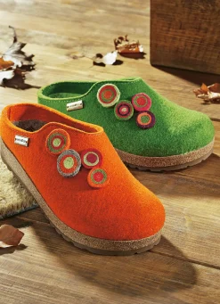 Haflinger Damen-Hausschuhe aus reiner Schurwolle