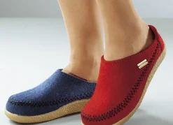 Haflinger Hausschuh aus Wollfilz