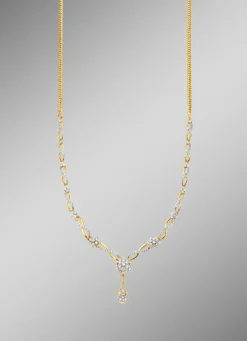 Halskette mit 160 Brillanten