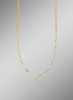 Halskette mit 160 Brillanten