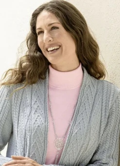 Halskette mit Anhänger und Quaste