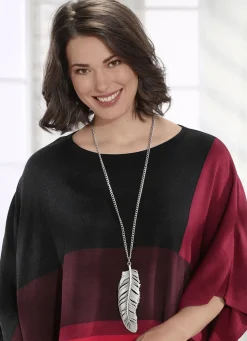 Halskette mit Feder-Anhänger