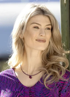 Halskette mit Kristallstein