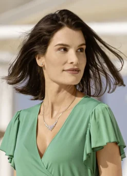 Halskette mit Strass-Steinen