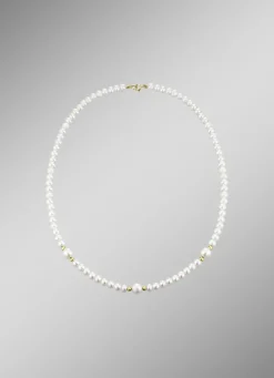 Halskette mit Süßwasser-Zuchtperlen