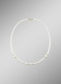 Halskette mit Süßwasser-Zuchtperlen